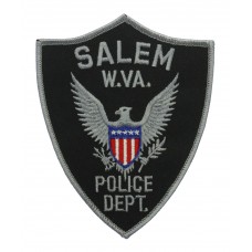 United States Salem W.VA. Police Dept.Cloth Patch Badge