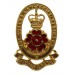 Queen's Lancashire Regiment Enamelled Cap Badge 