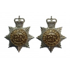 Pair of 47th (Middlesex Yeomanry) Signal Squadron Anodised (Staybrite) Collar Badges