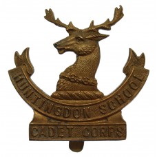 Huntingdon School Cadet Corps Cap Badge