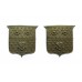 Pair of Victorian 2nd Hampshire Rifle Volunteers Collar Badges