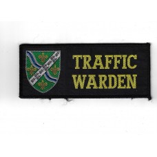 Traffic Warden (Lincolnshire) Cloth Uniform Patch Badge