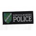 Lincolnshire Police Cloth Uniform Patch Badge