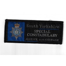 South Yorkshire Police Special Constabulary Cloth Uniform Patch Badge