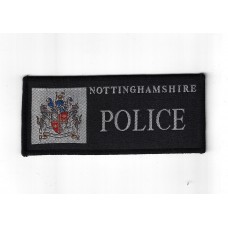Nottinghamshire Police Cloth Uniform Patch Badge