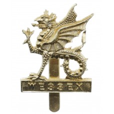 Wessex Brigade Anodised (Staybrite) Cap Badge