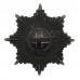 Coldstream Guards Blacked Out Anodised (Staybrite) Cap Badge