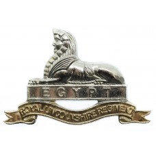 Royal Lincolnshire Regiment Anodised (Staybrite) Cap Badge