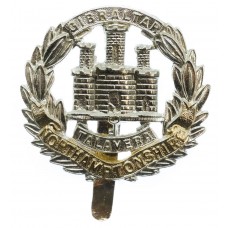 Northamptonshire Regiment Anodised (Staybrite) Cap Badge