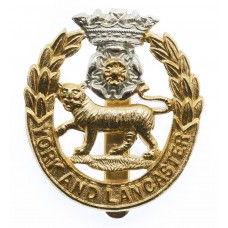 York & Lancaster Regiment Anodised (Staybrite) Cap Badge