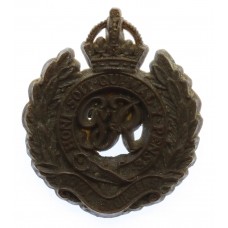 Royal Engineers WW2 Plastic Economy Cap Badge