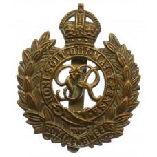 George VI Royal Engineers Cap Badge