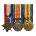 WW1 1914-15 Star Medal Trio - Pte. W.J. Dickson, Bedfordshire Regiment - Twice Wounded