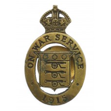 WW1 1915 On War Service Lapel Badge