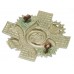 6th Bn. Highland Light Infantry (H.L.I.) Cap Badge - King's Crown