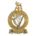 Queen's Royal Irish Hussars Officer's Cap Badge - Queen's Crown (2nd Pattern)