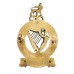 Queen's Royal Irish Hussars Officer's Cap Badge - Queen's Crown (2nd Pattern)