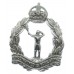 Royal Observer Corps Chrome Cap Badge - King's Crown