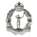 Royal Observer Corps Chrome Cap Badge - King's Crown