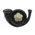 King's Own Yorkshire Light Infantry (K.O.Y.L.I.) Officer's Blackened Cap Badge
