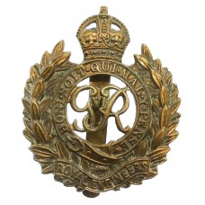 George VI Royal Engineers Cap Badge