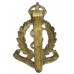 Royal Army Medical Corps (R.A.M.C.) Brass Cap Badge - King's Crown