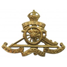 Royal Artillery Cap Badge - King's Crown