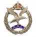 Army Air Corps Sterling Silver & Enamel Sweetheart Brooch