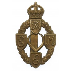 Royal Electrical & Mechanical Engineers (R.E.M.E.) Cap Badge - King's Crown