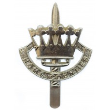 Home Counties Brigade Anodised (Staybrite) Cap Badge