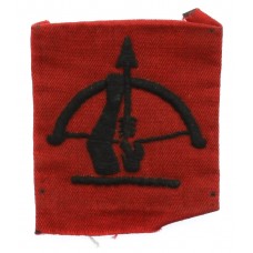 Anti-Aircraft Command Cloth Formation Sign (1st Pattern)