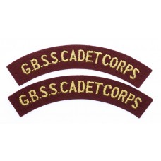 Pair of Grenada Boys Secondary School Cadet Corps (G.B.S.S. CADET