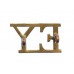 Essex Yeomanry (E.Y.) Shoulder Title