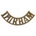 Durham Light Infantry (DURHAM) Shoulder Title