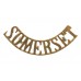 Somerset Light Infantry (SOMERSET) Shoulder Title