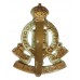 Royal Army Ordnance Corps (R.A.O.C.) 'Sua Tela Tonanti' Cap Badge - King's Crown