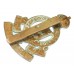 Royal Army Ordnance Corps (R.A.O.C.) 'Sua Tela Tonanti' Cap Badge - King's Crown