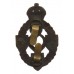 Royal Electrical & Mechanical Engineers (R.E.M.E.) WW2 Plastic Economy Cap Badge