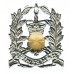 Hampshire Constabulary Sergeants Enamelled Cap Badge - Queen's Crown