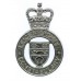 Leicestershire Constabulary Cap Badge - Queen's Crown