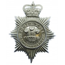 South Wales Constabulary Helmet Plate - Queen's Crown