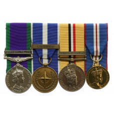 CSM (Northern Ireland, NATO (Kosovo), Iraq Medal and 2002 Golden Jubilee Medal Group of Four - Pte. J.S Ireland, 1 PARA (Parachute Regiment)