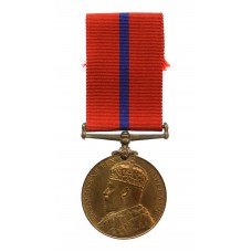 1902 Metropolitan Police Coronation Medal - PC. G. Sawkins, 'M' Division (Southwark)