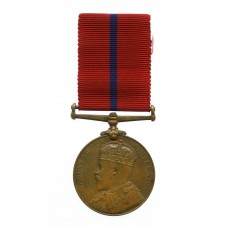 1902 Metropolitan Police Coronation Medal - PC. J. MacDonald 'V' Division (Wandsworth)