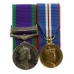 Campaign Service Medal (Clasp - Northern Ireland) & 2002 Golden Jubilee Medal - Gdsm. D. Church, Scots Guards