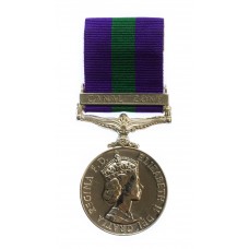 General Service Medal (Clasp - Canal Zone) - Gnr. I.G. Davies, Royal Artillery