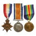 WW1 1914-15 Star Medal Trio - Pte. S. Hodgson, King's Own Yorkshire Light Infantry