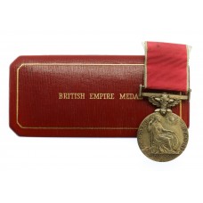 Elizabeth II British Empire Medal (Civil Division) - Arthur S. Jenney