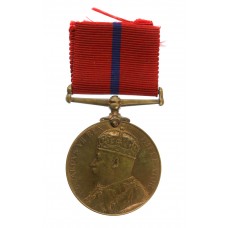 1902 Metropolitan Police Coronation Medal - PS. A. Saward, 'A' Division (Whitehall)