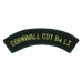 Cornwall Cadet Battalion Light Infantry (CORNWALL CDT BN LI) Cloth Shoulder Title